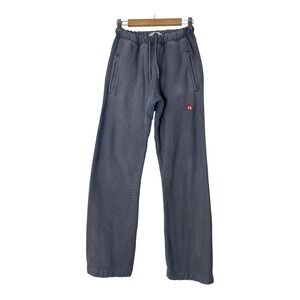 ALEXANDER WANG Sweatpants Men's XXS Gray Elastic Waist Designer Outdoor
